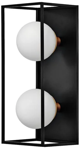LEDVANCE DECOR Square 2XG9 IP44 350mm zwart