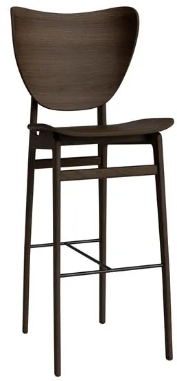NORR11 Elephant Barkruk H75 cm Donker Gerookt Eiken