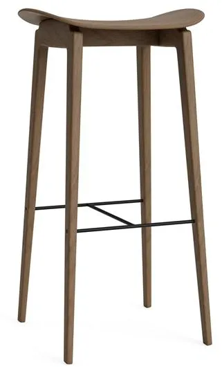 NORR11 NY11 Barkruk H75 cm Licht Gerookt Eiken