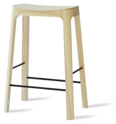 Please Wait to be Seated Crofton Barkruk H65 Den/Pine/Zwart