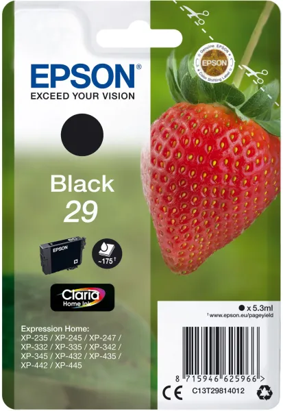 Epson 29 inktcartridge zwart