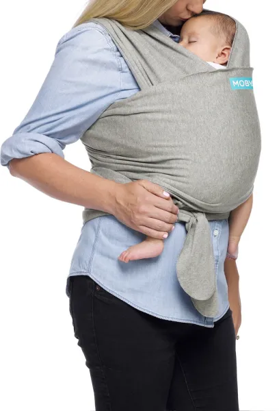 Classic elastische draagdoek - grijs