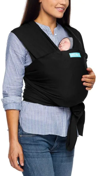 Evolution elastische draagdoek - zwart