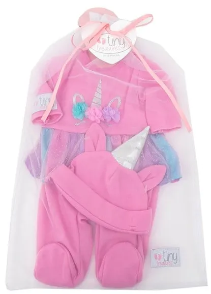 Tiny Treasures Poppenkleding Eenhoorn