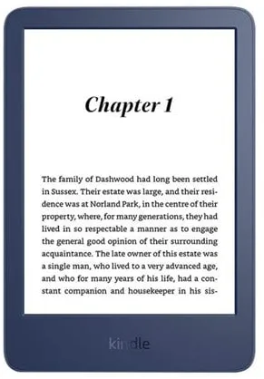 Amazon Kindle 16GB - Denim Blue (Advertentie-ondersteund)