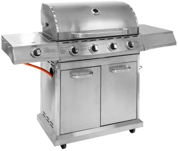 Heatus Premium gasbarbecue 4 en brander 158,5x61x120cm