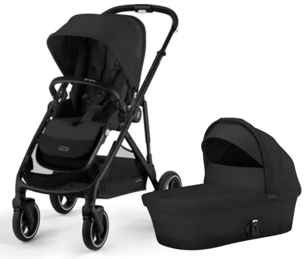 Gazelle S kinderwagen - Moon Black
