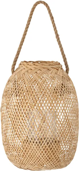 BLOOMINGVILLE Musu Lantaarn met Glas, Natuur, Bamboe