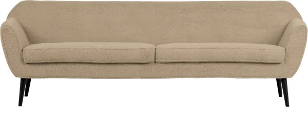 Rocco, Loungesofa, zandkleur, H75x230x82 cm