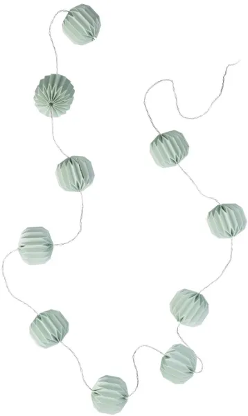 Yulia, Lichtslinger, groen, H15x10x250 cm