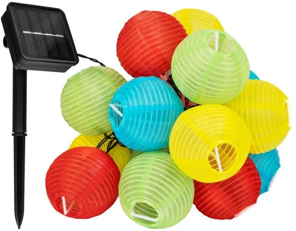 Zonnecel lichtsnoer 20led
