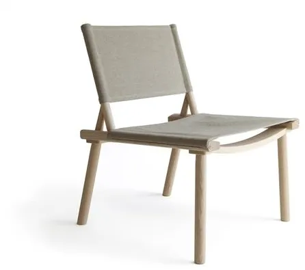 Nikari December Fauteuil Geoliede Es / Linnen Canvas