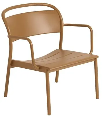 Muuto Linear Steel Stoel Gebrand Oranje