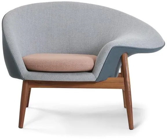 Warm Nordic Fried Egg Rechter Fauteuil Hero 991/Rewo828/Merit035