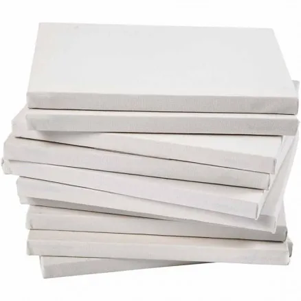 Schildersdoek, wit, diepte 1,6 cm, A2, afm. 42x60 cm, 280 g, 20 st./1