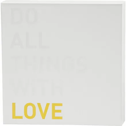 Canvas met goudopdruk voor aquarel, wit, H: 25,4 cm, diepte 2,54 cm, 1 st