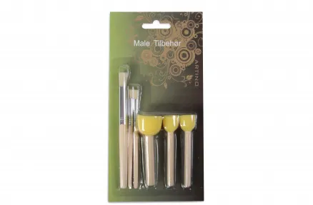 Artino Schilderaccessoires/Penselset Ass. maten - 6 stuks