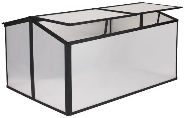 Mini-kas zwart 120x80x57cm