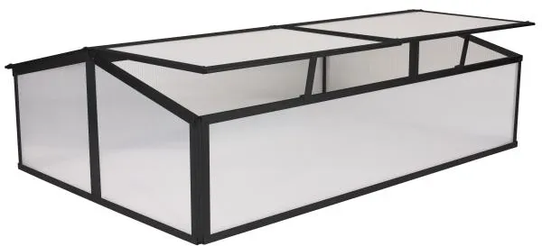 Mini-kas zwart 120x80x37cm