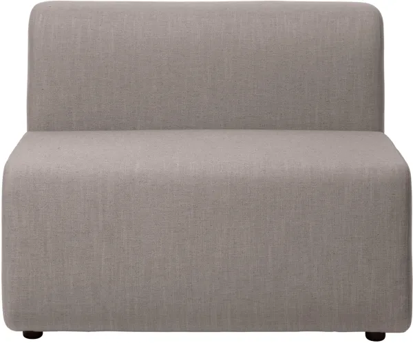 BROSTE COPENHAGEN Lagoon modulaire sofa midden - latte stof