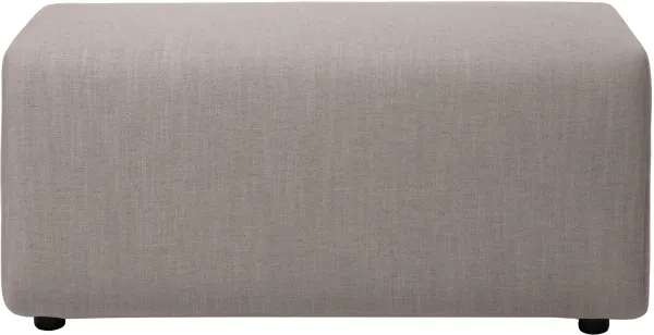 BROSTE COPENHAGEN Lagoon modulaire poef - latte stof