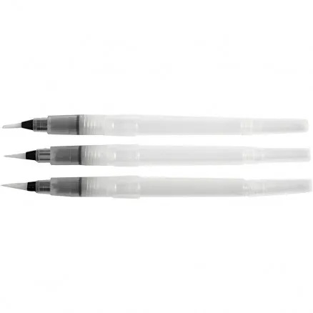 Waterbrush, maat S + M + L, 10 ml, 3 stuks