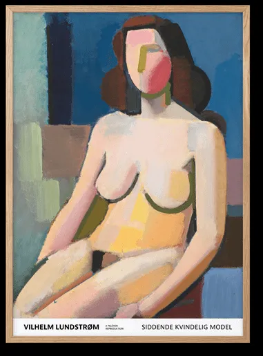 Peléton Zittend Vrouwelijk Model, 1942 70x100 Poster