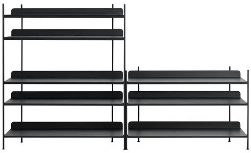 Muuto Compile Reolsystem 7 Zwart
