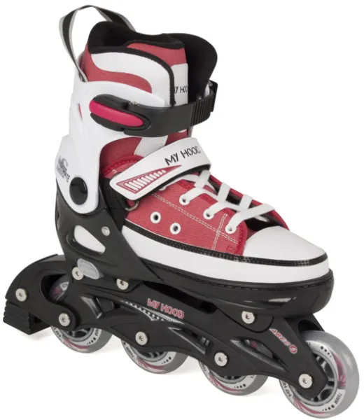 Inliners My Hood canvas rollers rood maat 29-32
