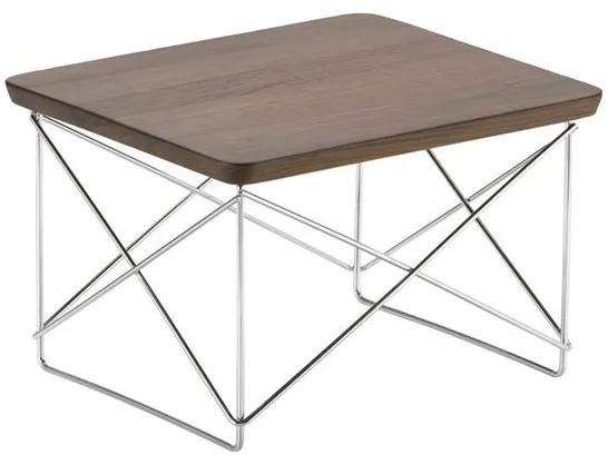 Vitra Occasional LTR Nachtkastje Walnoot/Chroom