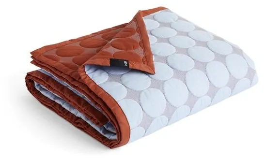 HAY Mega Dot Sprei 260x260 Lichtblauw