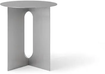 Audo Androgyne Basis Voor Bijzettafel Geborsteld Staal