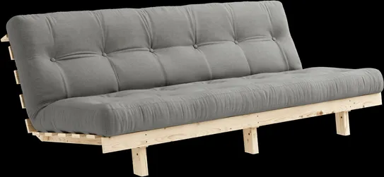 Karup Design Lean Slaapbank Met Alpha Matras 130x200 Grijs/Raw