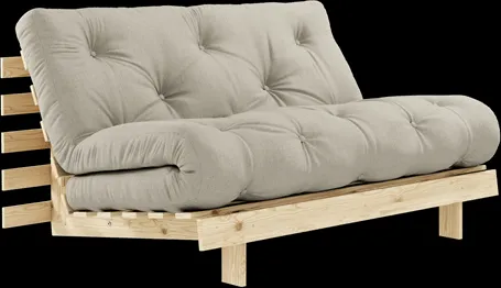 Karup Design Roots Slaapbank M. Matras 140x200 914 Linnen/Grenenhout