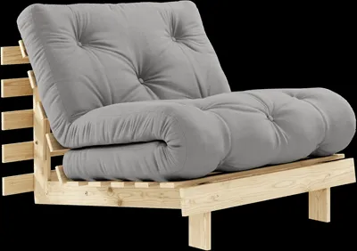 Karup Design Roots Slaapbank M. Matras 90x200 746 Grijs/Den