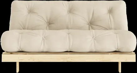 Karup Design Roots Slaapbank M. Matras 160x200 747 Beige/Grenenhout