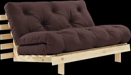 Karup Design Roots Slaapbank M. Matras 140x200 715 Bruin/Grenenhout