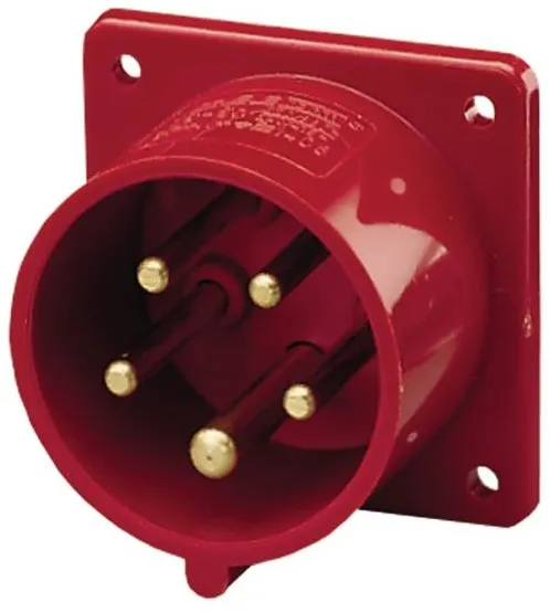 Mennekes CEE apparaat-inlaat 5-polig 16A 400V IP44 6H