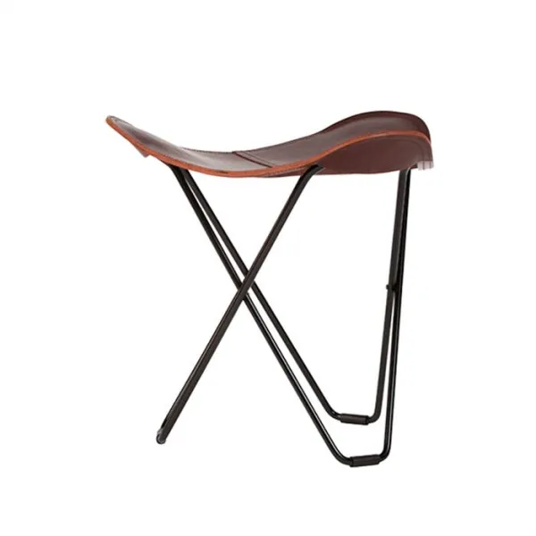 Cuero Pampa Flying Goose Kruk - Zwart frame - Chocolade