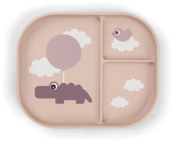 Foodie verdeelde bord Happy clouds Poeder