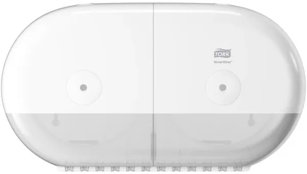 Tork SmartOne T9 Twin, dispenser voor toiletpapier, wit