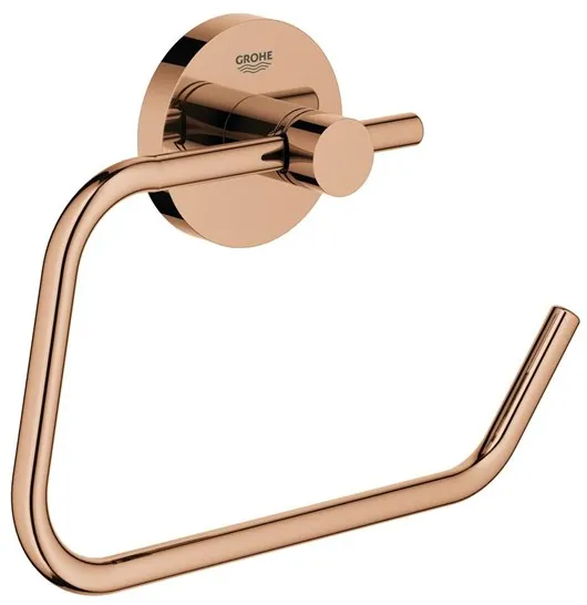 Grohe Essentials toiletrolhouder, gepolijst warm sunset