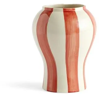 HAY Sobremesa Stripe Vaasje Klein Rood
