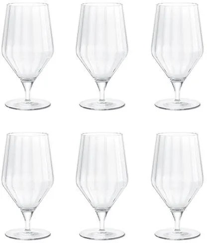 Georg Jensen Bernadotte bierglazen, 6 stuks