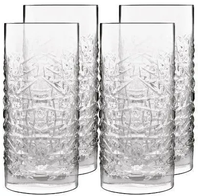 Luigi Bormioli Bierglas/longdrinkglas Mixology textures 48 cl 4 st